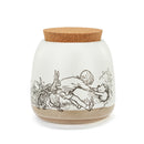 Demdaco Winnie The Pooh - Helping Hands Small Cork Lid Canister