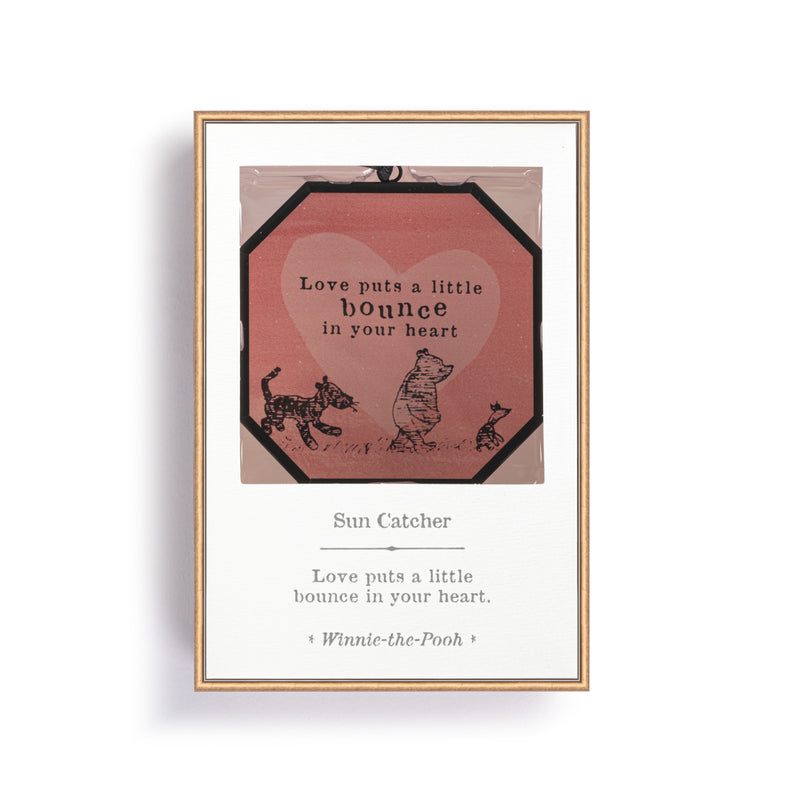 Demdaco Winnie The Pooh Everyday - Bounce in Your Heart Suncatcher