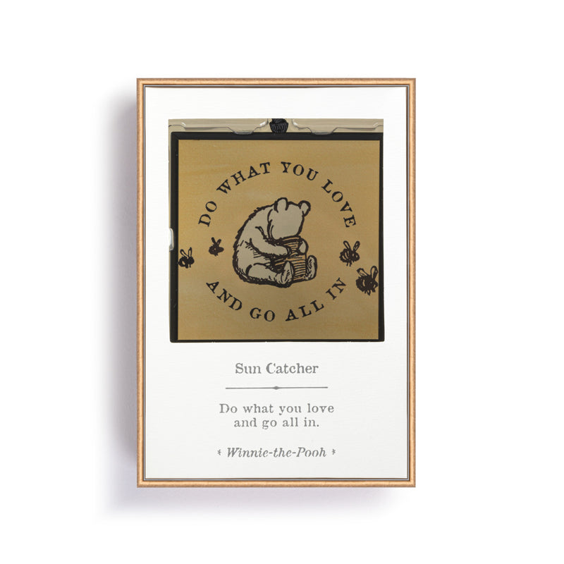 Demdaco Winnie The Pooh Everyday - Go All In Suncatcher