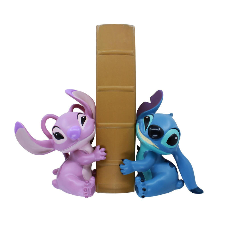 Disney Showcase - Stitch And Angel Bookends