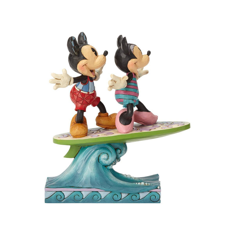 Disney Traditions - Mickey and Minnie on Surfboard