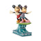 Disney Traditions by Jim Shore - Mickey and Minnie on Surfboard - Surf's Up