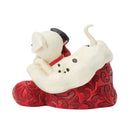 Disney Traditions by Jim Shore – 101 Dalmatians Santa Hat Figurine