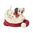 Disney Traditions by Jim Shore – 101 Dalmatians Santa Hat Figurine