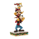 Disney Traditions by Jim Shore – Mickey, Donald & Goofy Stacked Figurine