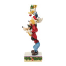 Disney Traditions by Jim Shore – Mickey, Donald & Goofy Stacked Figurine