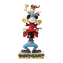 Disney Traditions by Jim Shore – Mickey, Donald & Goofy Stacked Figurine