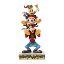 Disney Traditions by Jim Shore – Mickey, Donald & Goofy Stacked Figurine