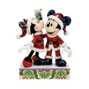 Disney Traditions by Jim Shore – Mickey and Minnie Mistletoe Figurine