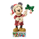 Disney Traditions by Jim Shore – Mickey with Candy Cane Figurine