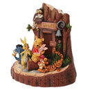 Disney Traditions by Jim Shore – Pooh Carved By Heart Figurine