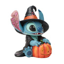 Disney Traditions by Jim Shore – Stitch Witch by Jack-o'-Lantern Figurine