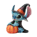 Disney Traditions by Jim Shore – Stitch Witch by Jack-o'-Lantern Figurine