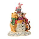 Disney Traditions by Jim Shore – Winnie the Pooh & Friends Snowman Figurine