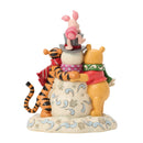 Disney Traditions by Jim Shore – Winnie the Pooh & Friends Snowman Figurine
