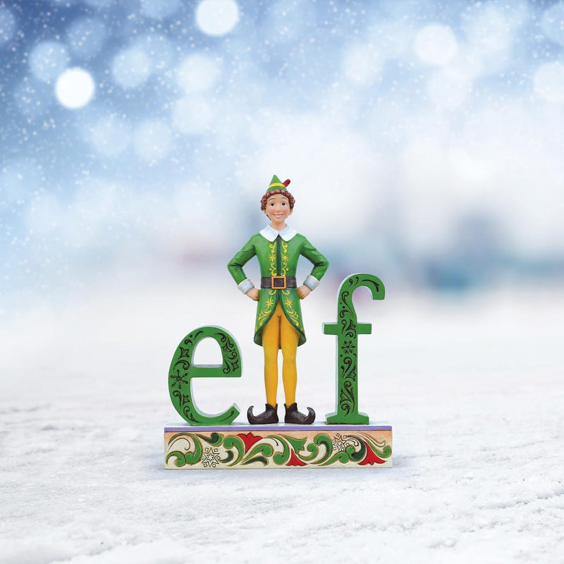 Elf by Jim Shore - Buddy Letter "L"