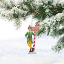 Elf by Jim Shore - Elf Holding Candy Cane Forest Signpost HO