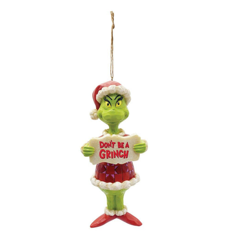 Grinch by Jim Shore - Don't Be Grinch HO