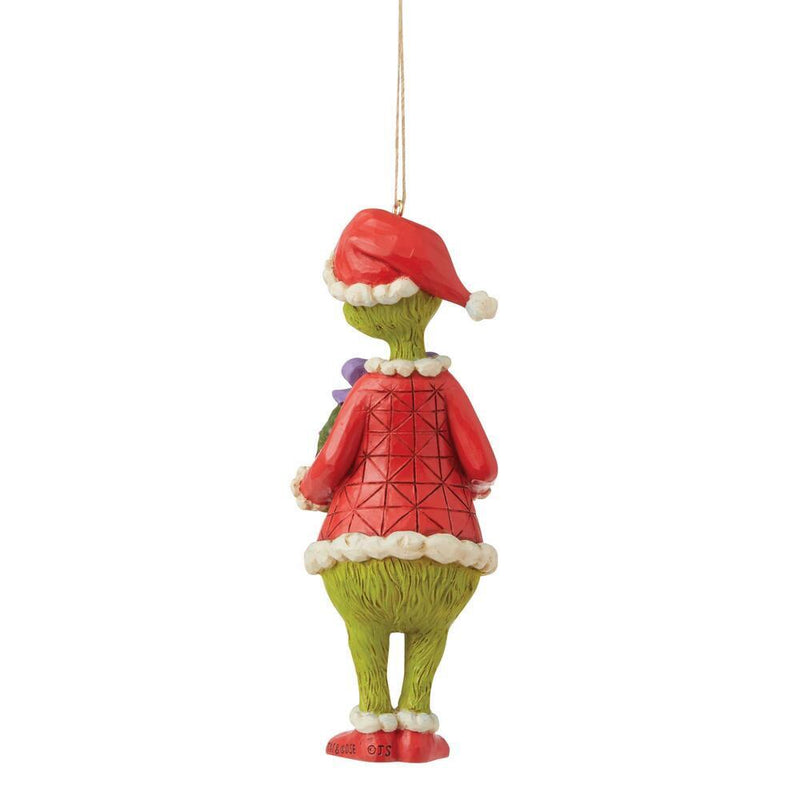 Grinch by Jim Shore - Grinch Holding Wreath HO