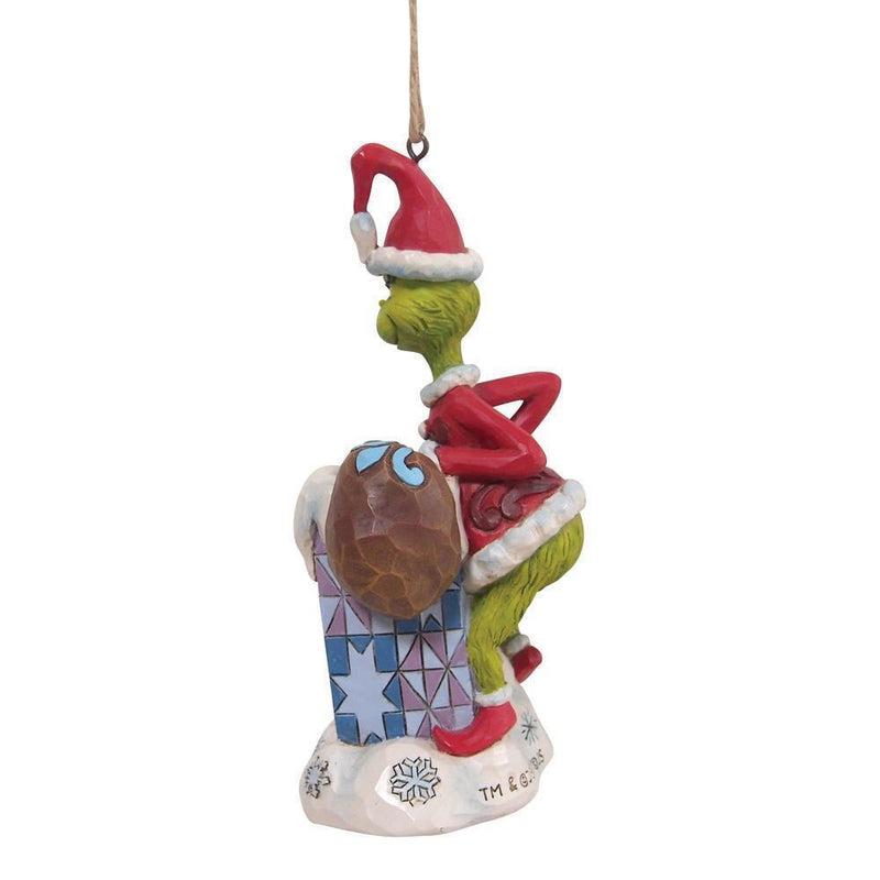 Grinch by Jim Shore - Grinch In Chimney HO