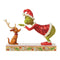 Grinch by Jim Shore - Grinch Patting Max