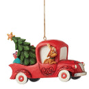 Grinch by Jim Shore - Grinch Red Truck HO