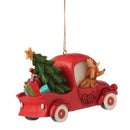Grinch by Jim Shore - Grinch Red Truck HO