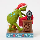 Grinch by Jim Shore - Grinch Sewing Santa Suit