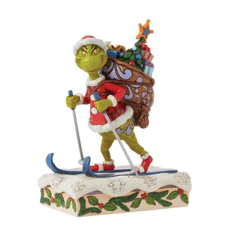 Grinch by Jim Shore - Grinch Skiing