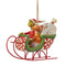 Grinch by Jim Shore - Grinch and Max in Sleigh Hanging Ornament
