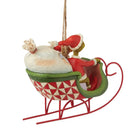 Grinch by Jim Shore - Grinch and Max in Sleigh Hanging Ornament