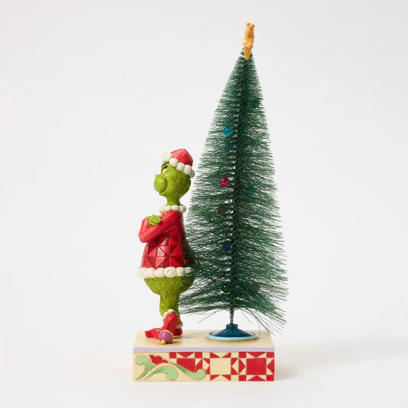 Grinch by Jim Shore - Grinch with Arms Crossed & Sisal Tree