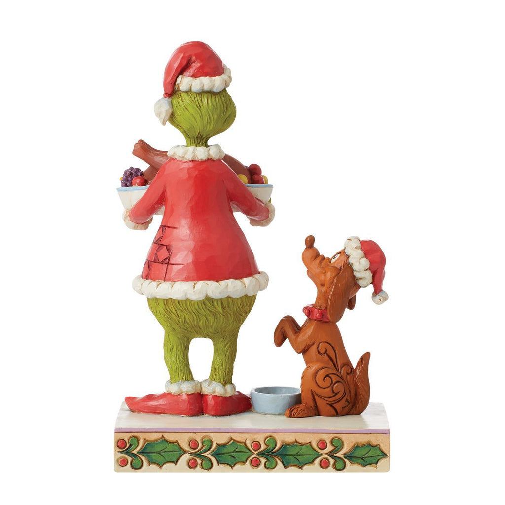 Grinch Collection Grinch by Jim Shore - Grinch with Christmas Dinner – Bella Casa Gifts ...