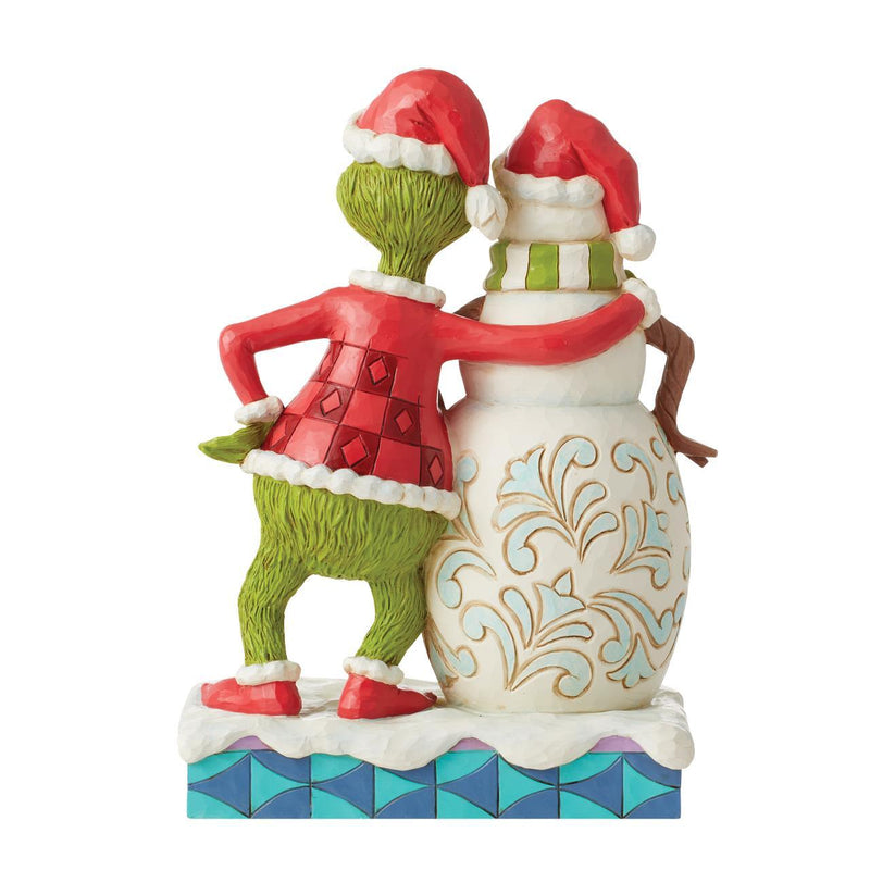 Grinch by Jim Shore - Grinch with Grinchy Snowman