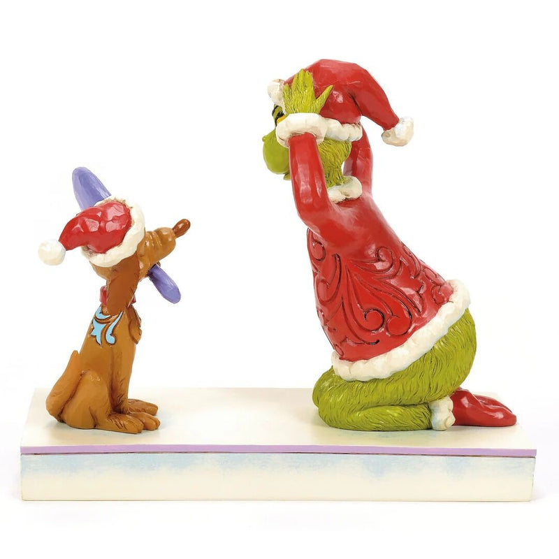 Grinch by Jim Shore - Max Holding Mirror For Grinch