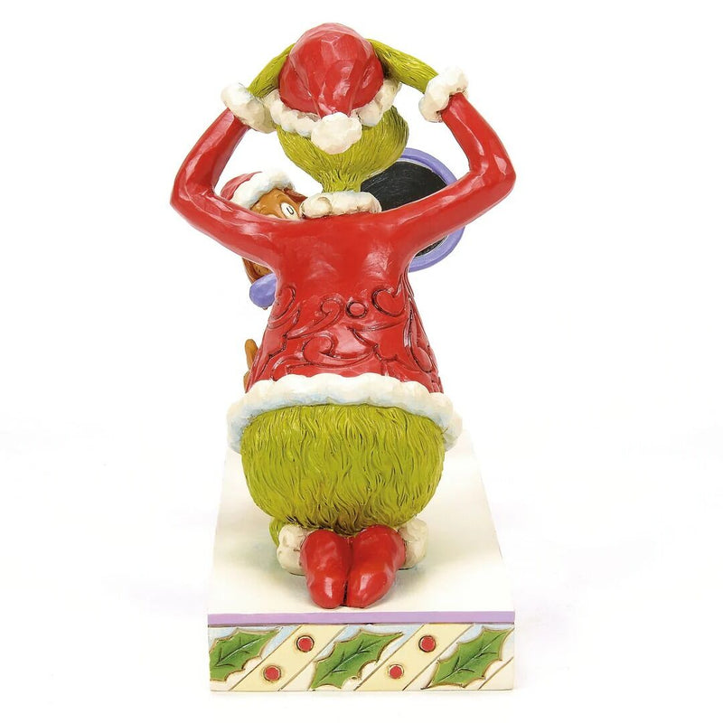 Grinch by Jim Shore - Max Holding Mirror For Grinch