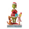 Grinch by Jim Shore - Max and Cindy Giving Gift to Grinch