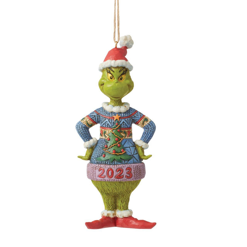 Grinch by Jim Shore - Ugly Sweater Dated 2023 HO