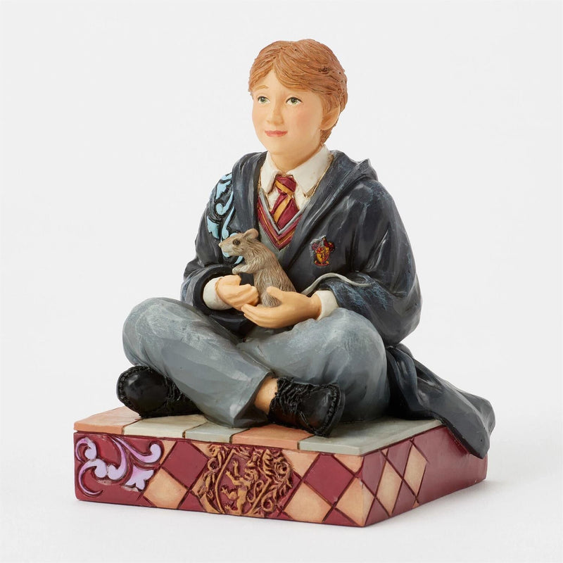 Harry Potter by Jim Shore - Ron with Scabbers