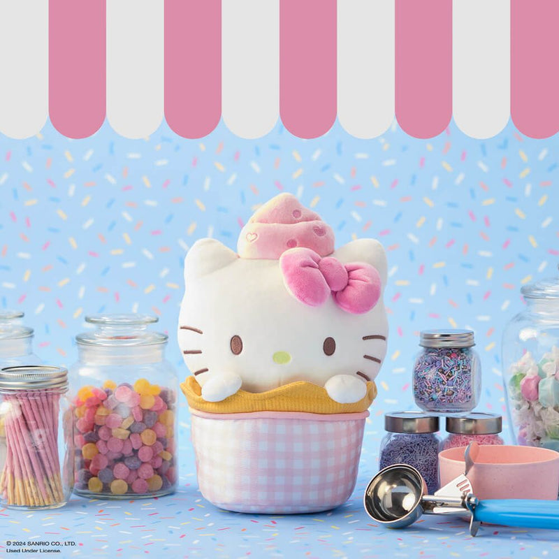 Hello Kitty Ice Cream Sundae Large Plush