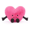 Jellycat Amuseable Pink Heart Large