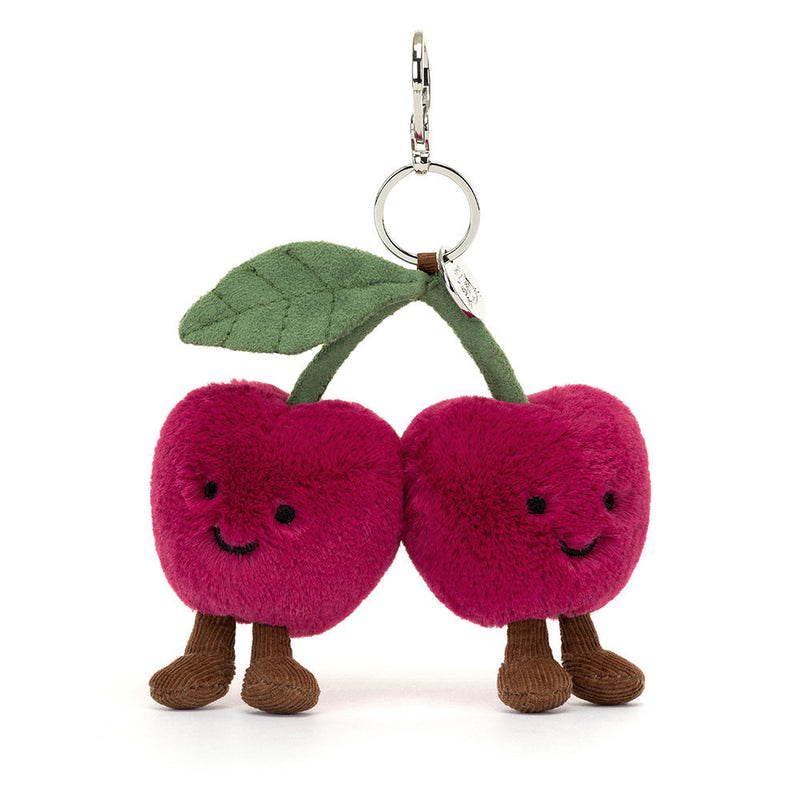 Jellycat Amuseables Cherries Bag Charm