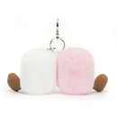 Jellycat Amuseables Pair of Marshmallows Bag Charm