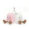 Jellycat Amuseables Pair of Marshmallows Bag Charm