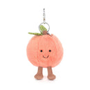 Jellycat Amuseables Peach Bag Charm