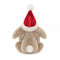 Jellycat Bashful Christmas Bunny Decoration