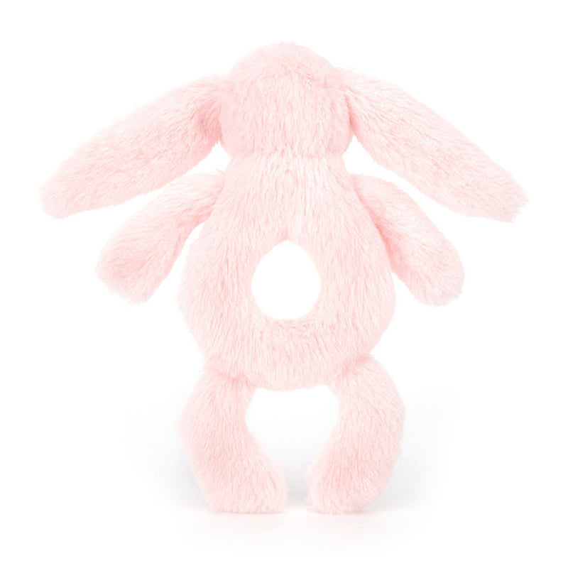 Jellycat Bashful Pink Bunny Ring Rattle