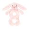 Jellycat Bashful Pink Bunny Ring Rattle