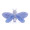 Jellycat Bluebell Butterfly photo from back, a beautiful lavender colour butterfly 