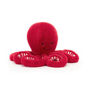 Jellycat Cranberry Octopus Little